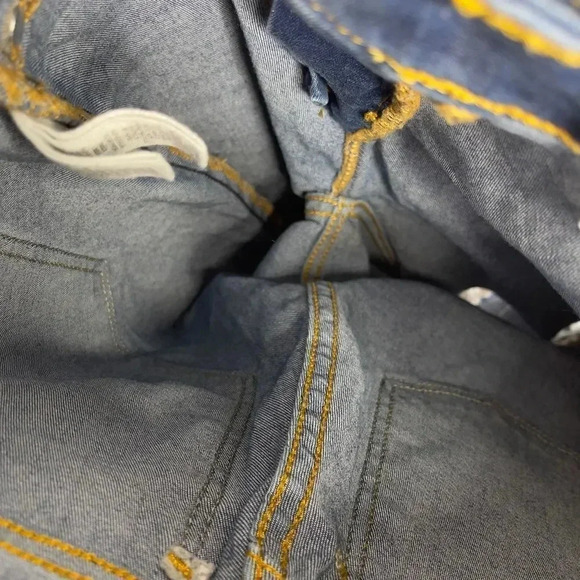 Free People Skinny Distress Jeans Size 25 - Picture 13 of 13